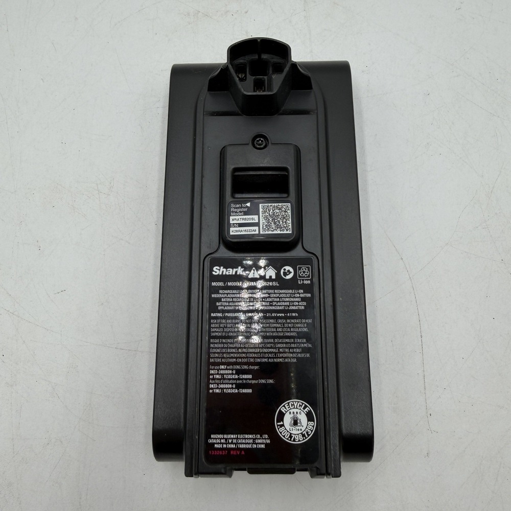 Shark XBATR620SL 21.6V Lithium-Ion Battery Genuine Used Tested